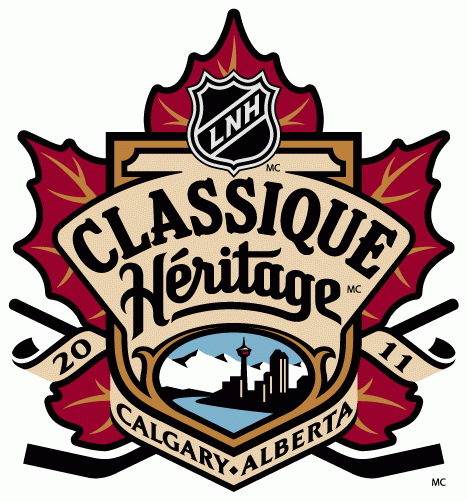 NHL Heritage Classic 2011 Alt. Language Logo iron on transfers for clothing